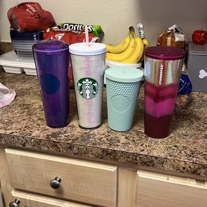 Starbucks cups